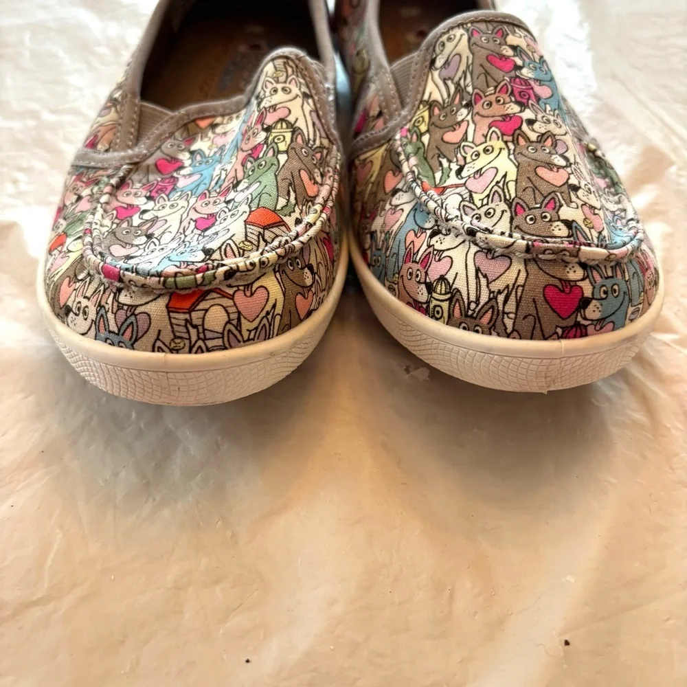 BOBS from Skechers Be Cute Pups Freshness Slip on sneakers gray SZ 7 NWOT